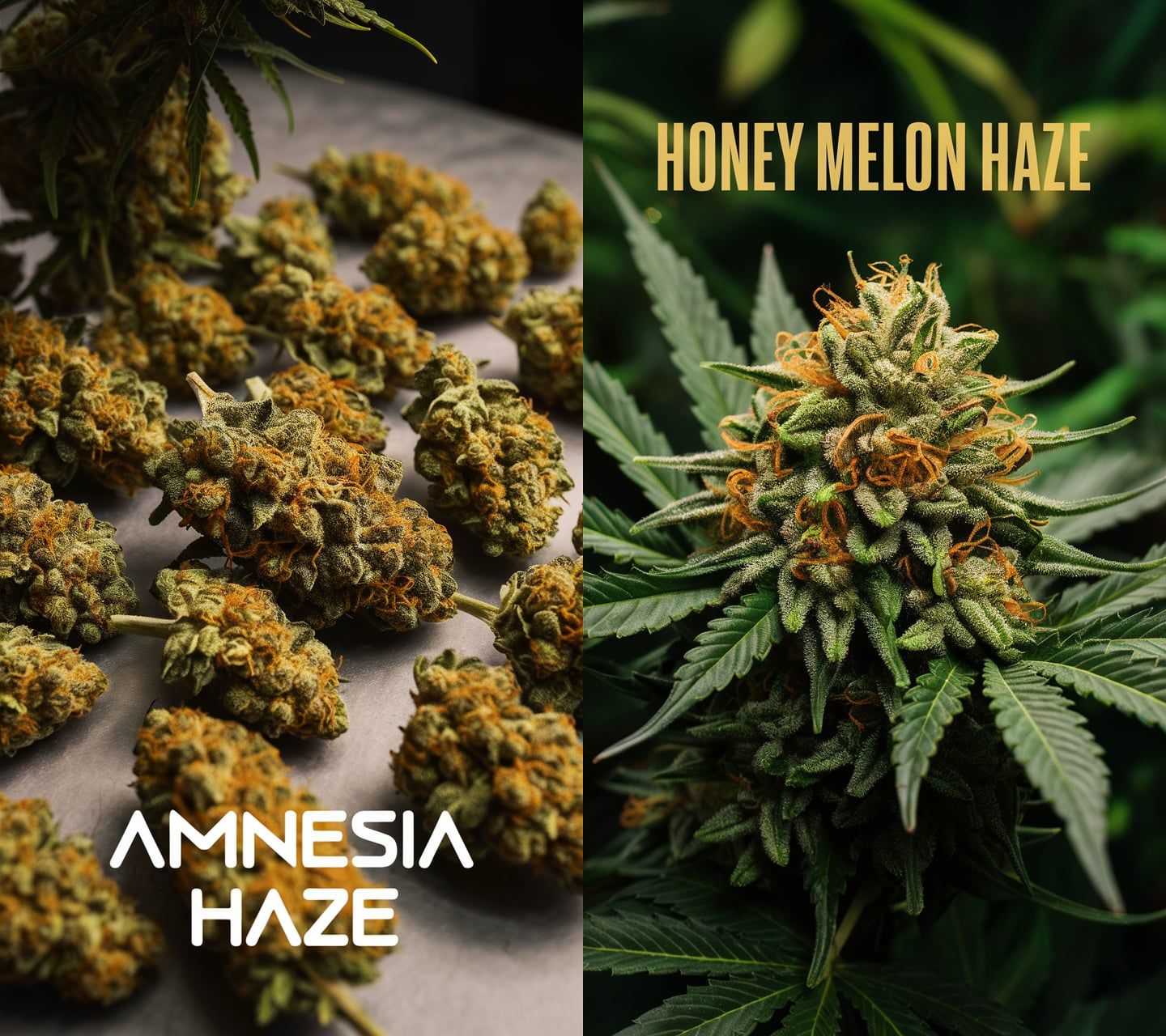 Weed Bundle Amnesia Haze und Honey Melon Haze kaufen bei Rauch-Planet.de