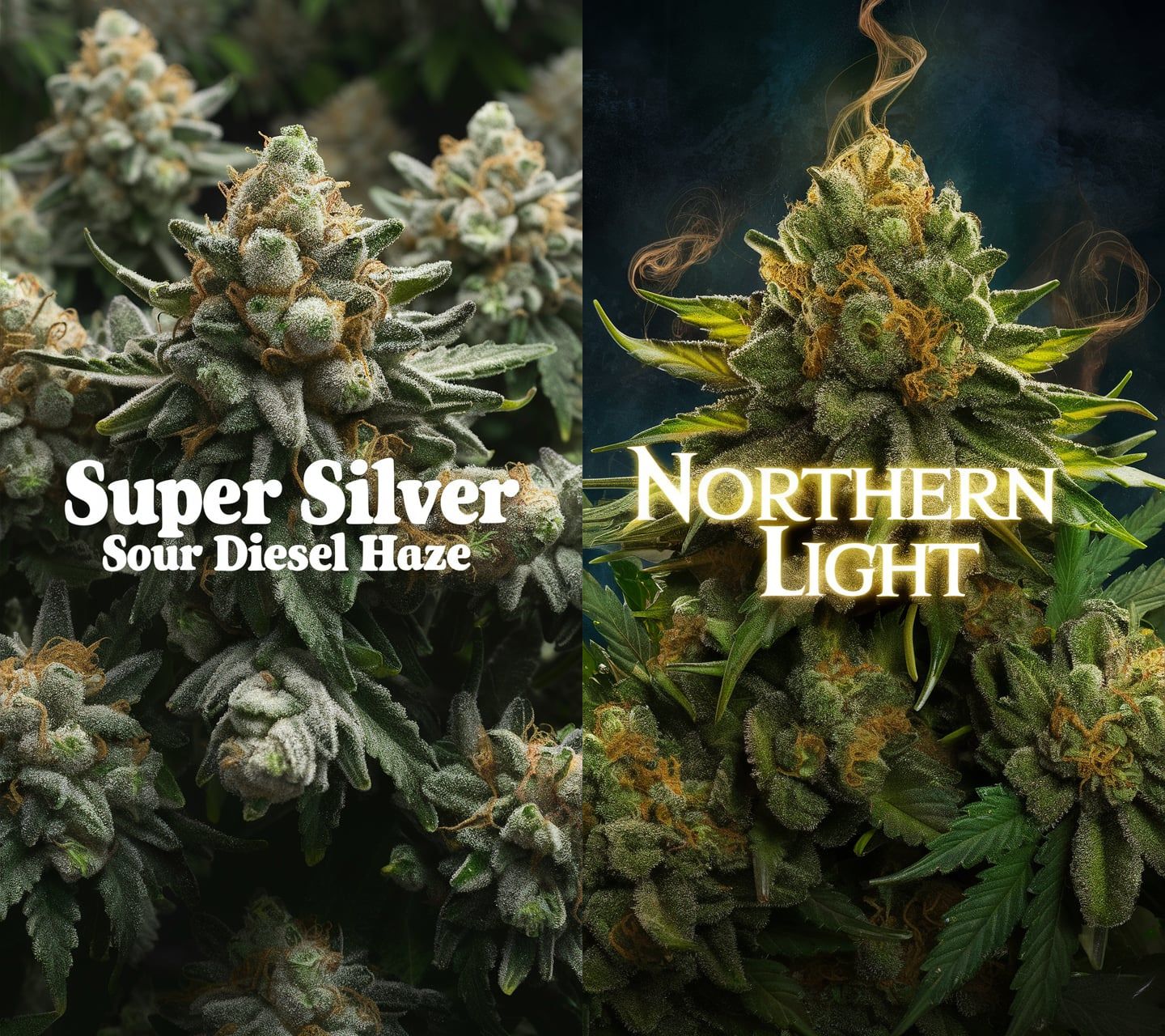 Weed Bundle Super Silver Sour Diesel Haze und Northern Light kaufen bei Rauch-Planet.de