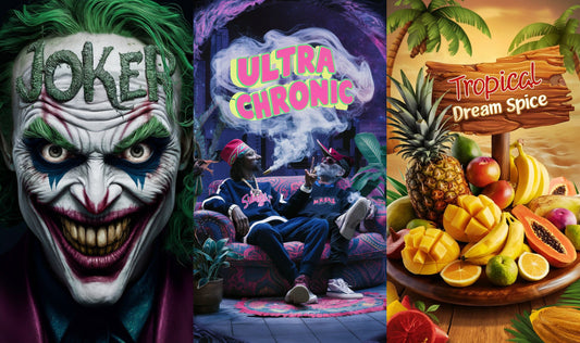Räuchermischung Bundle Joker, Ultra Chronic und Tropical Dream Spice kaufen bei Rauch-Planet.de