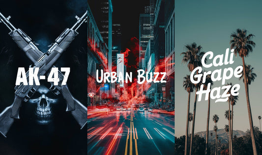 Räuchermischung Bundle  AK 47, Urban Buzz und Cali Grape Haze kaufen bei Rauch-Planet.de
