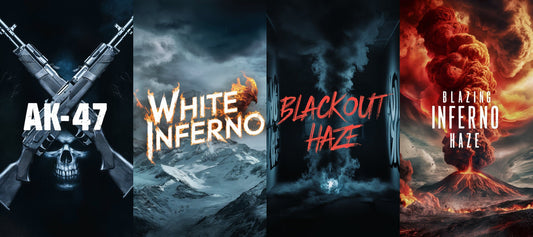 Räuchermischung Bundle AK-47, White Inferno, Blackout Haze und Blazing Inferno Haze kaufen bei Rauch-Planet.de