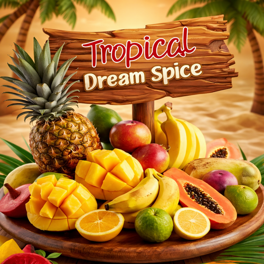 Tropical Dream Spice Räuchermischung kaufen fruchtig exotisch

Tropical Dream Spice Räuchermischung süßes Aroma

hochwertige Räuchermischung Tropical Dream Spice